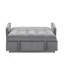 Murphy Sofa Bed Loveseat with Adjustable Tufted Back and USB Outlet-1495277201-1539765298