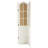 Bigham Beige Wood Hinged Foldable Partition 3 Panel Room Divider Screen w/ Burlap Window Pane Design