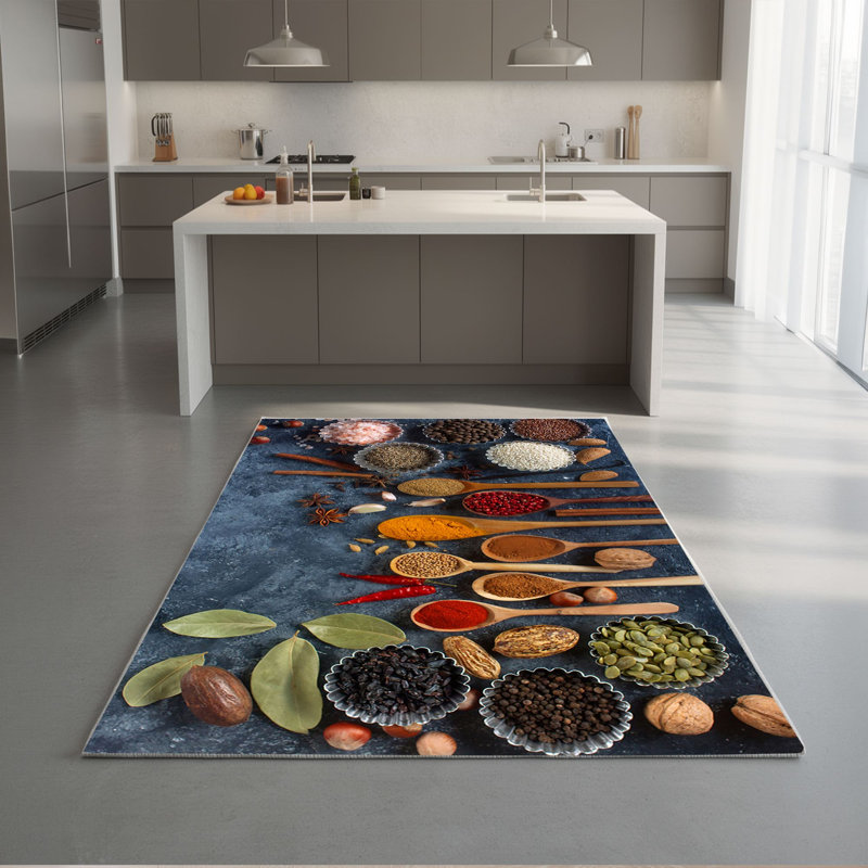Luxurious Woven Carpet, 2.6 x 4.0 ft | 100% Polyester, 650 g/m², 8 mm Pile Height | Antibacterial, Non-Slip Underside | Machine Washable & Easy Care | Perfect for Home Decor, Living Room & Bedroom