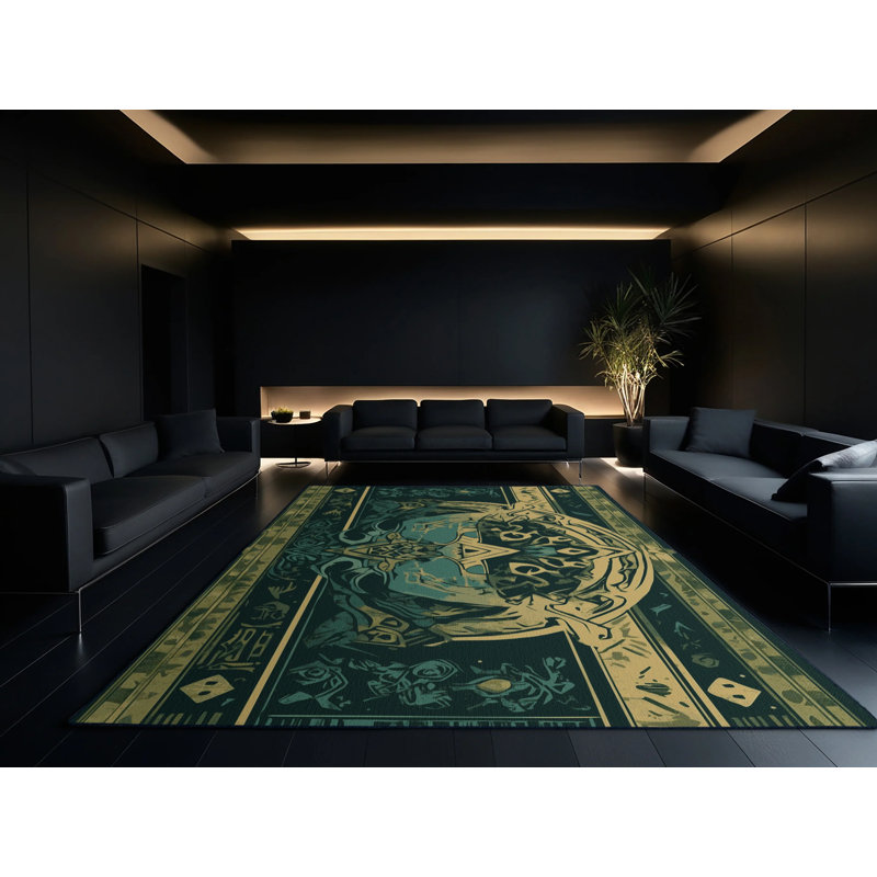 Celestial Map Rug, Rectangle 8' x 12'