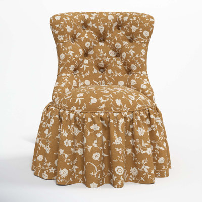 Minnie Cotton Swivel Side Chair