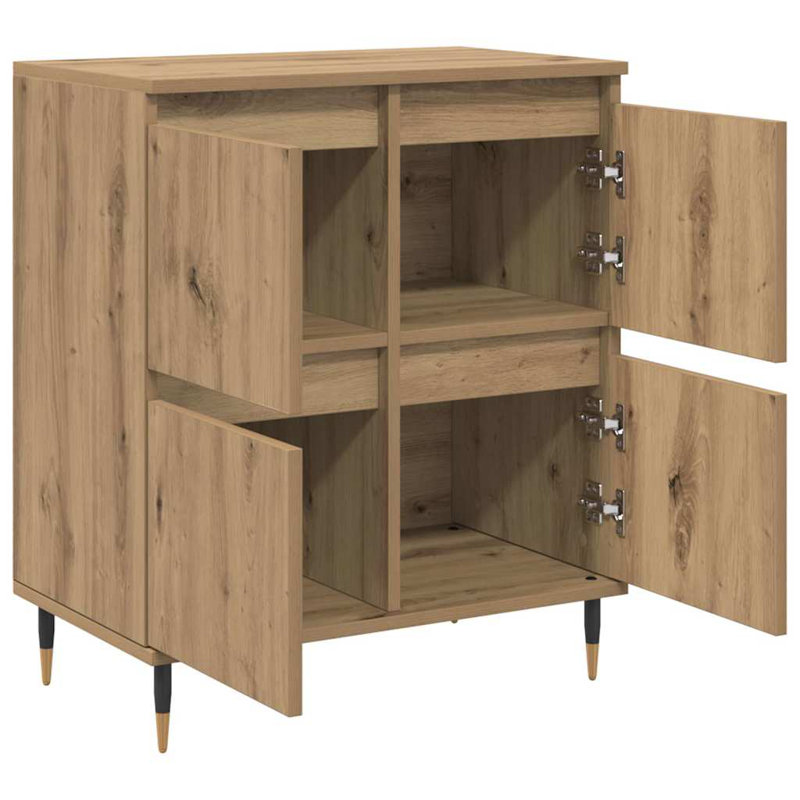 Storage Cabinet, Artisan Oak