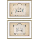 Dioclesian Baths I & II Giclee Print by David Phoenix
