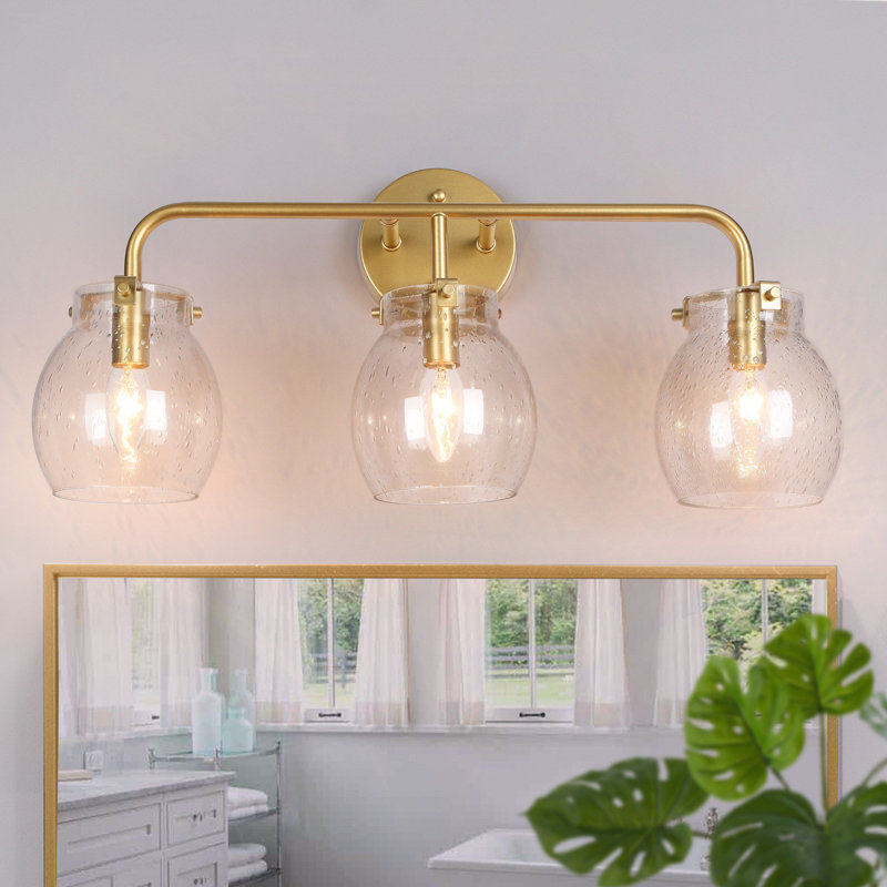 Mariellen 3 - Light Dimmable Vanity Light, Brass