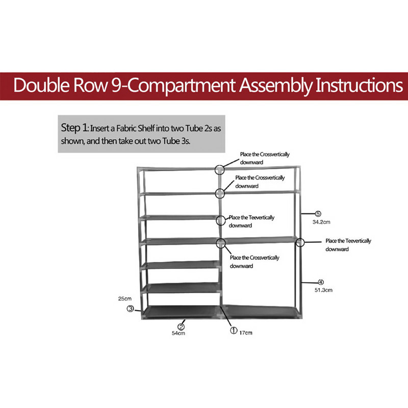 Rangement à chaussures à double rangée - Organisateur de rangement pour chaussures en alliage et en plastique, compact et peu encombrant pour l'entrée / le placard / le couloir, facile à installer et à nettoyer