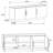 3-door Marble Top Sideboard Buffet