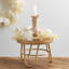 Couronne d'hortensia artificielle et de pampas-310347233