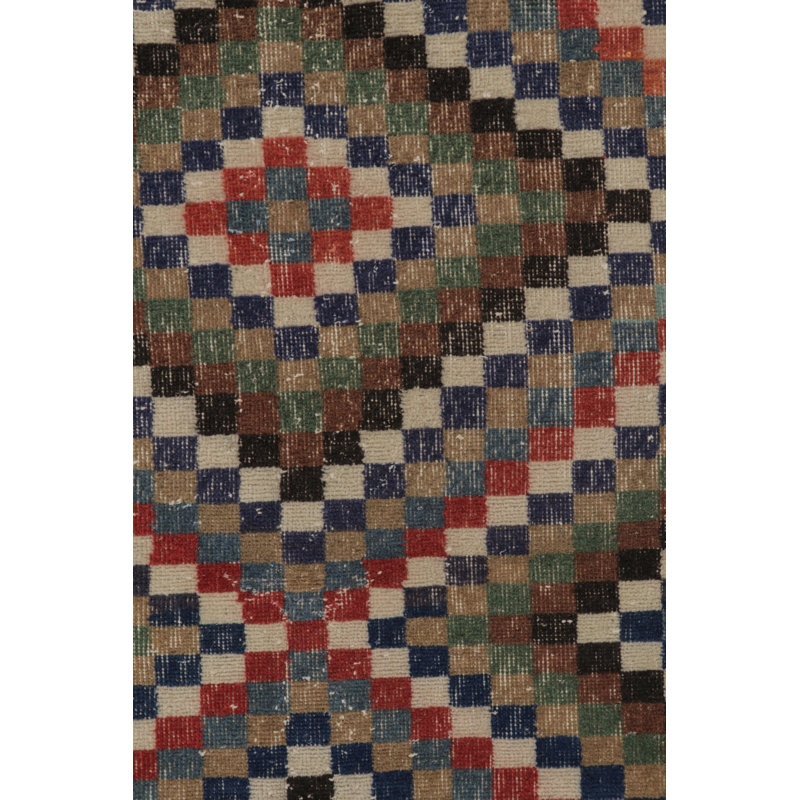 Distressed One-of-a-Kind 3'6X5'7 Area Rug