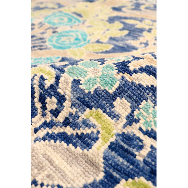 Oriental Area Rug in Blue