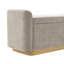 Banc rembourré avec rangement et charnière de sécurité-656934964