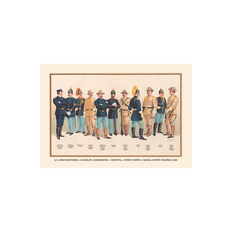 Reproduction d’art uniformes par arthur wagnerpainting