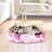 Grattoir 3-pack Cat Round Scratcher Scratching Pad & Lounge