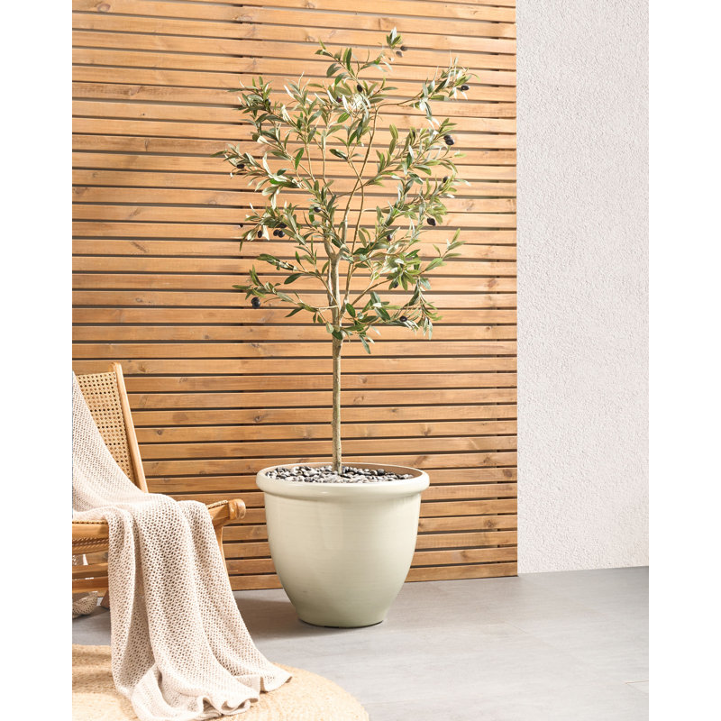 TESALIA Pot Planter, Beige