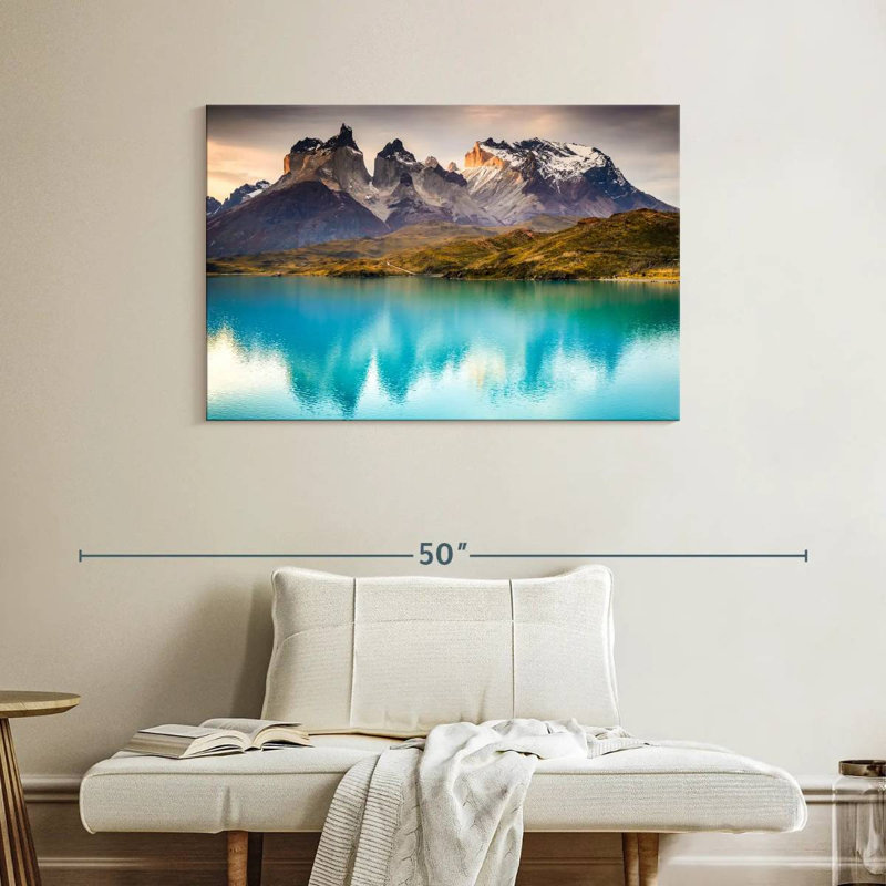 Ravi Torres Del Paine Lake, H 26 po x l 39 po