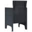 Chaise de jardin vidaXL 2 pièces anthracite 20,87 po x 19,29 po x 33,46 po-30906548-30906538
