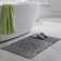 Tapis noir / gris Anchelin