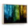 " Glowing Lights Matrix Art " on Canvas