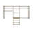 Grid 96" W Closet System Walk-In Sets-1398170721