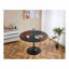 Table ronde, table de salle à manger moderne, table de salle à manger, plateau en panneau de fibres à densité moyenne et base tulipe en acier, table de cuisine, table basse de style Mid-Century pour le salon, table de salle à manger ovale-1280761465-1276577168-1304418142