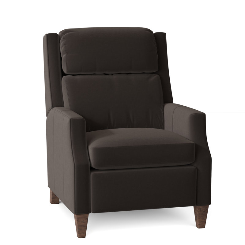 Spyglass 31" Wide Genuine Leather Standard Recliner, Tobacco, 1181 Pearl, Manual