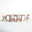 Anautica 6 - Person Wood Patio Dining Set with Rectangular Table