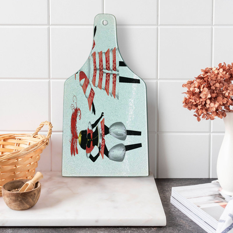 Planche à découper en verre trempé Ambesonne