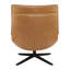 Chaise longue pivotante en cuir Delana-112574276