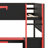 Pro Gamer Loft Bed With Desk,RGB Lights,Shelves,Pegboard & Drawer-63828664