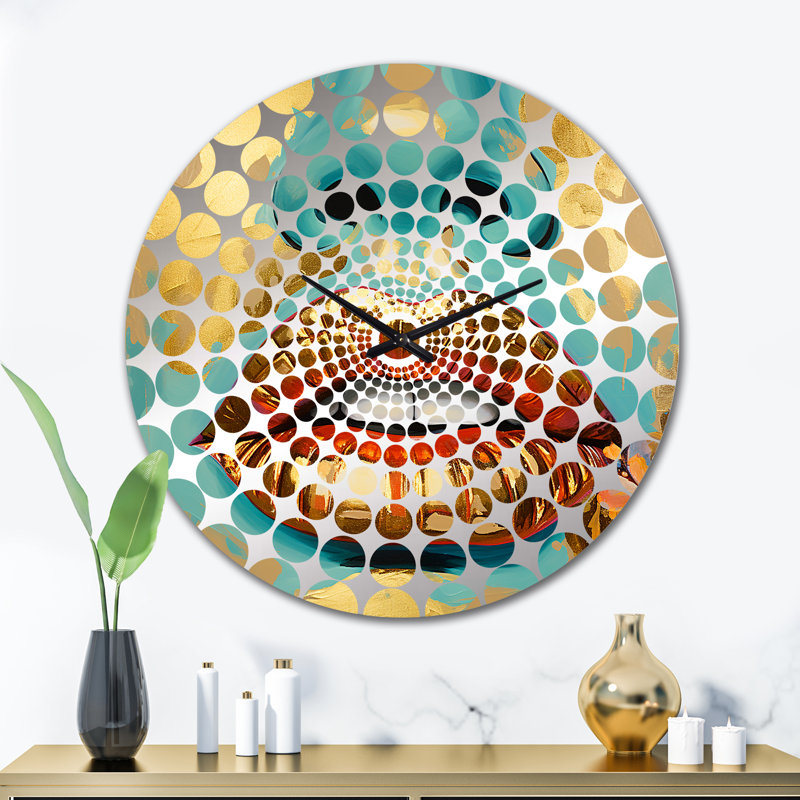 Damell - Horloge murale mode femme, Très grand
