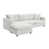 Polyester blanc est en rupture de stock