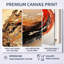 Golden and Red Coastal Waves I - ensemble de 2 décorations murales nautiques-1938704904-1938704910