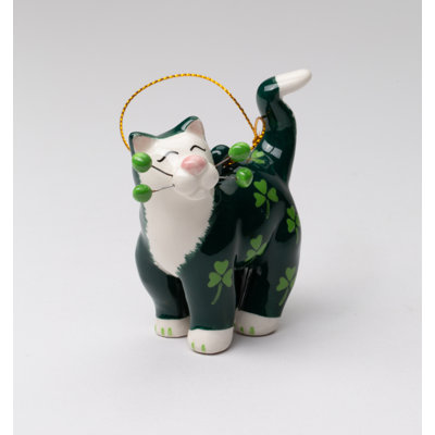 3'' Handmade Ceramic Animals Hanging Figurine Ornament