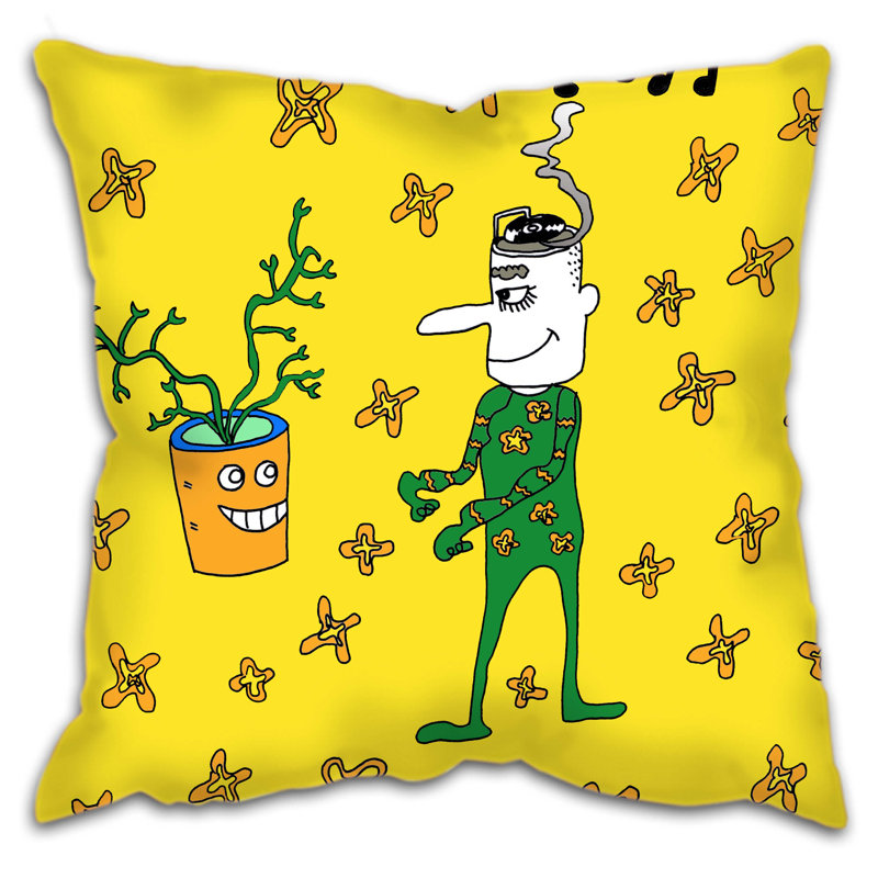 Aloysius Square Cushion, 44 cm L x 44 cm W
