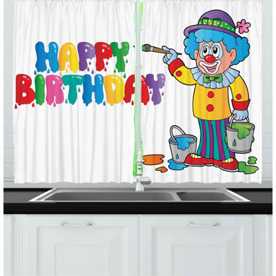 Pointed Kitchen Curtain