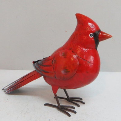 Figurine cardinal en métal