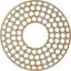 Médaillon de plafond 24 po x 24 po x 8 3/4 po x P 4 po-63412014-63412009