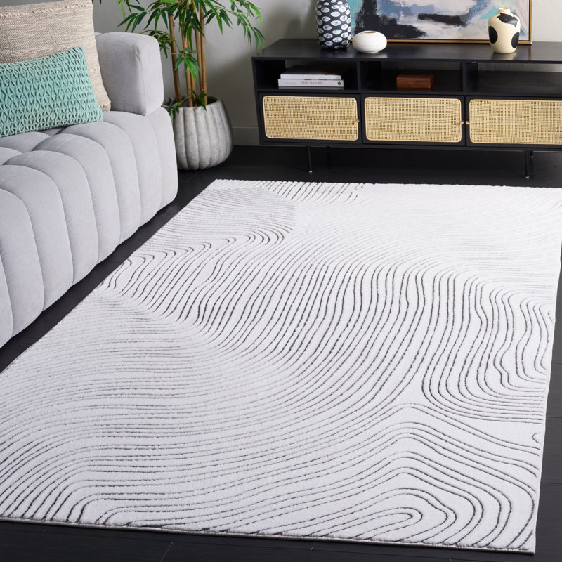 Versaillies 665 Performance Machine Washable Abstract Rug, 5'-0" X 8'-0" Rectangle