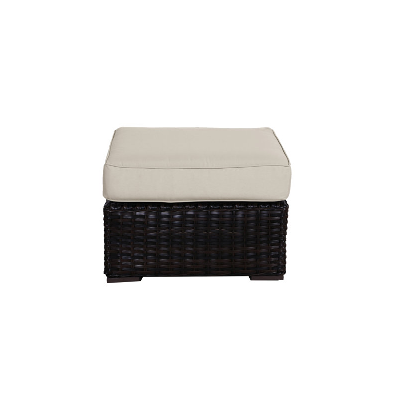 Repose-pieds Woodham, Beige clair