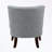 Upholstery Button Tufted Accent armless Chair-116199006