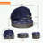 Outdoor Patio Round Daybed with Retractable Canopy and Storable Table-1569812727