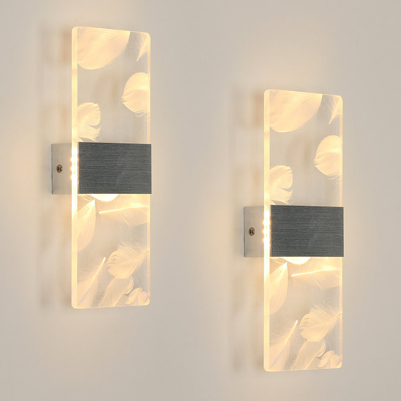 Aluminum LED Flush Mounted Wall Sconce