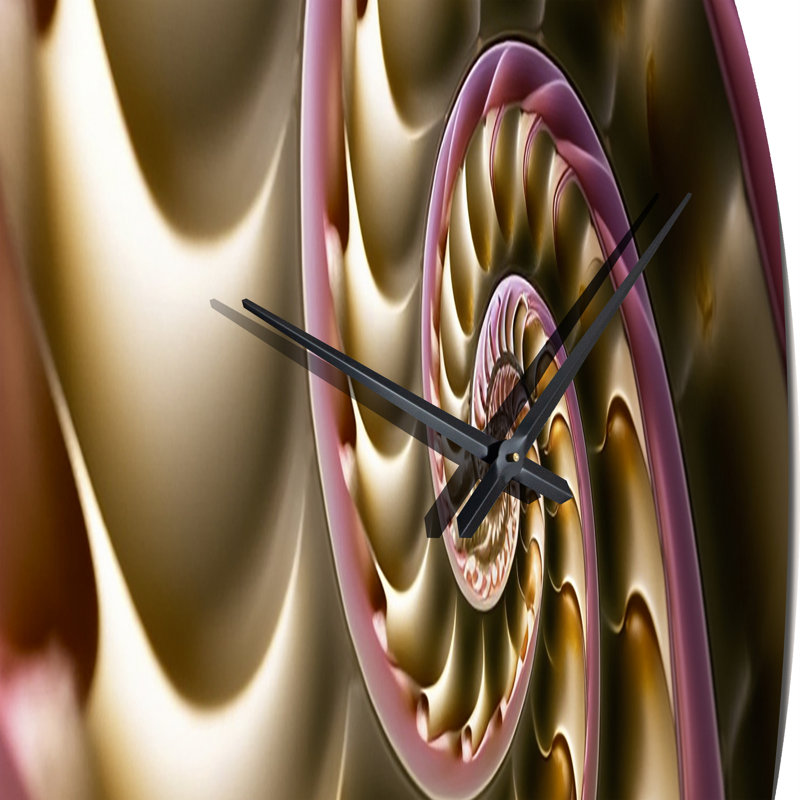Horloge murale Fractal Spiral, Petit