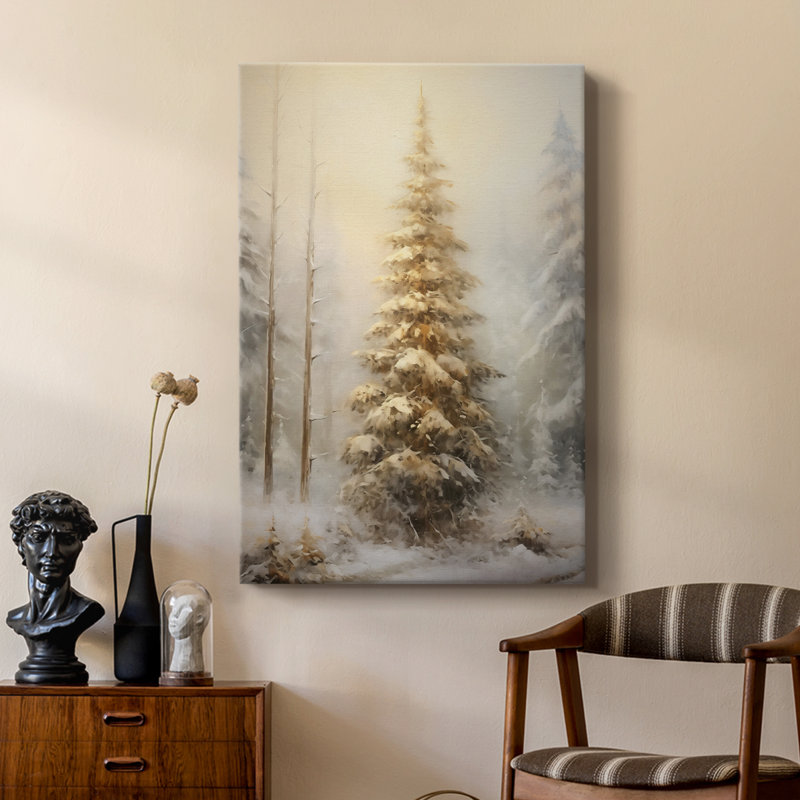Art de Noël de Noël - galerie Cavas sur mesure, H 36 po x l 24 po
