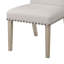 Chaise d'appoint rembourrée Eglanteen