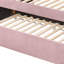 Lit de jour en lin Adkins avec lit gigogne (simple) (lit de jour)-158779053