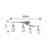 Emmerick 4 - Light Vanity Light