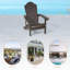 Chaise Adirondack en plastique Inniss-2040271724