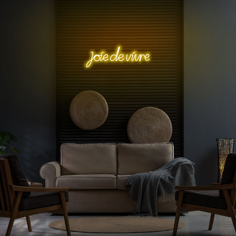 Entertainment Wall Decor on Resin, Yellow