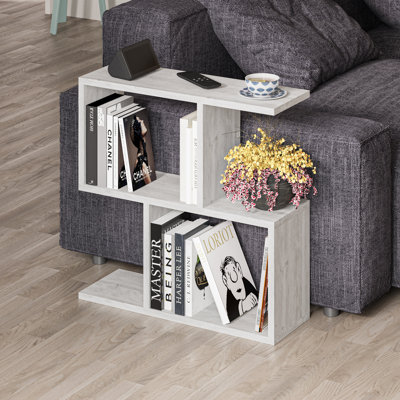 Floor Shelf End Table