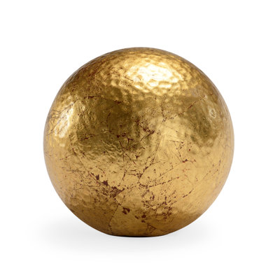 Hammered Ball Sculpture